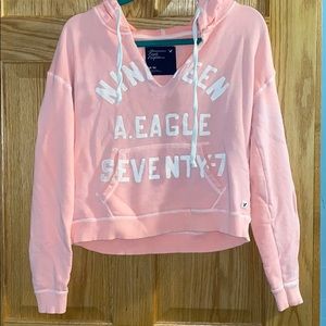 Pink American Eagle hoodie